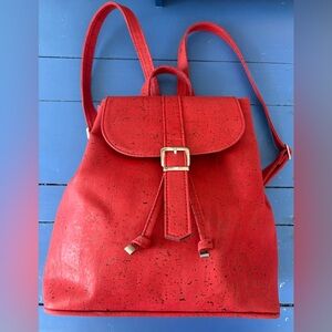 Tiradia RED Cork Backpack